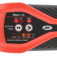 JMP Nabíječka autobaterií 6V/12V, 1A, 2-40 Ah - JMP Skan 1.0