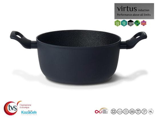 TVS Hrnec nepřilnavý ¤24cm 3,5L VIRTUS indukce