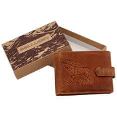Delami Pánská kožená peněženka Jelen Tristan, camel