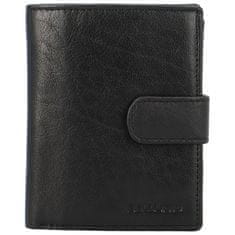 Bellugio Pánská kožená peněženka na výšku Bellugio Celeb, černá