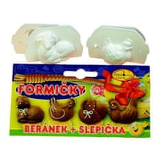 Reproplast Formička beránek, slepička - 2ks