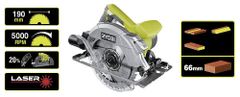 RYOBI Elektrická okružní pila s laserem Ryobi RCS1600-K, 1600W, 190mm