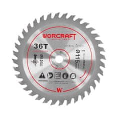 Worcraft Kotouč pilový Worcraft CMCS-S20LiB, 115x9,5 mm, 36T