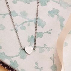 La Petite Story Romantický ocelový náhrdelník s krystalem Love LPS10ASD08