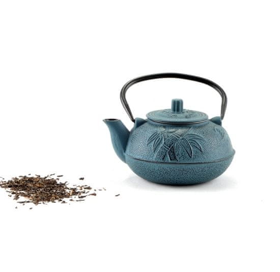 Perfect Home Konvice čajník litina 600ml se sítkem TEAPOT, mix barev