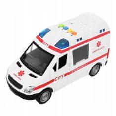 KOMFORTHOME Ambulance Ambulance Ambulance Otevřené dveře Světlo Zvuk