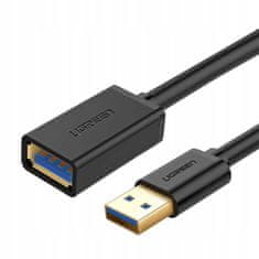 Ugreen Ugreen kabel USB 3.0 (samice) - USB 3.0 (samec) adaptérový kabel 1m