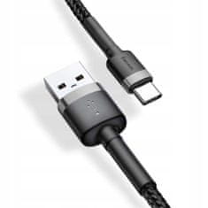 BASEUS Baseus Cafule Cable heavy duty nylonový kabel USB / USB-C QC3.0 2A 2M