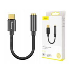 BASEUS Adapter Baseus L54 USB-C na Jack 3,5mm czarny