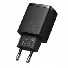 BASEUS Baseus CCXJ-B01 USB síťová nabíječka, USB typ C univerzální 3000 mA 5 V