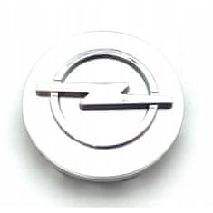BB-Shop Stříbrné emblémy Opel 59 mm Sada 4 kusů