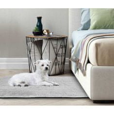 KOMFORTHOME Protiskluzový koberec Soft Rabbit 120x160 cm Barva světle šedá