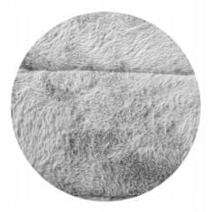 KOMFORTHOME Protiskluzový koberec Soft Rabbit 80x120 cm Barva světle šedá