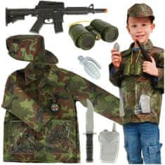 HADEX Dětský kostým voják 3-8let
