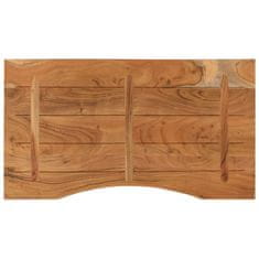 Vidaxl Stolní deska 90x50x2,5 cm obdélníková masivní akáciové dřevo