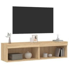 Vidaxl TV skříňky s LED osvětlením 2 ks dub sonoma 60 x 30 x 30 cm