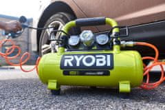 RYOBI Aku kompresor Ryobi R18AC-0, 18V