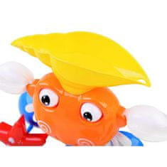JOKOMISIADA Barevný krab s fontánou jako hračka do vany ZA3698