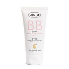 Ziaja BB krém pro normální, suchou a citlivou pleť SPF 15 Dark/Peach Tone (BB Cream) 50 ml