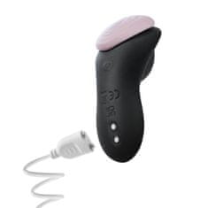 Blush Blush Temptasia Heartbeat Panty Vibe with Remote Black-Pink