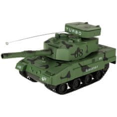 WOWO RC Tank Dálkově Ovládaná Hračka s Bezdrátovým Ovládáním