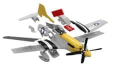 Airfix North American P-51D Mustang, nová forma, Quick Build J6016, 1/46