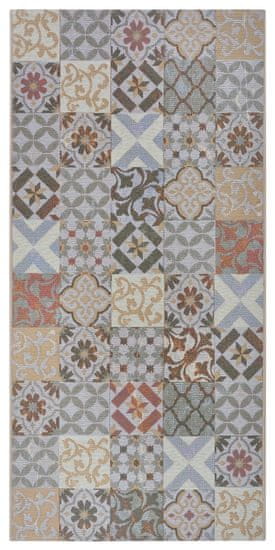 Hanse Home Běhoun Cappuccino 105879 Mosaik Grey Multicolored