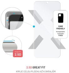 FIXED Ochranné tvrzené sklo pro Samsung Galaxy S24, čiré FIXG-1256