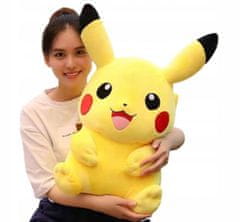 INTEREST Mega Velký Plyšový Pikachu Pokémon - Plyšák Premium 65 cm.