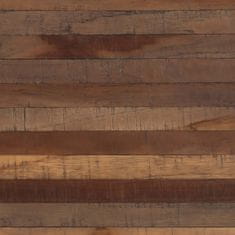 Greatstore Hnízdové konferenční stolky 3 ks masivní teakové dřevo