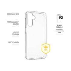 FIXED TPU gelové pouzdro Slim AntiUV pro Samsung Galaxy A15 5G, čiré (FIXTCCA-1260)