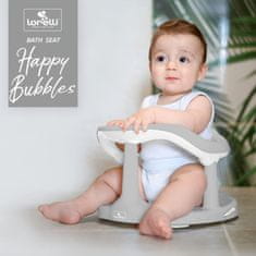 Lorelli Sedátko do vany HAPPY BUBBLES COOL GREY BEAR