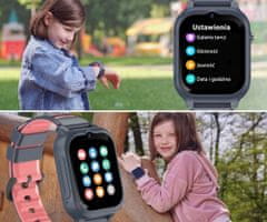 Forever Chytré hodinky pro děti Kids Look Me 2 KW-510 4G/LTE, GPS, WiFi, modré