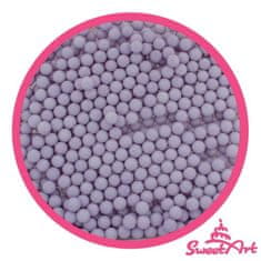 SweetArt cukrové perly fialové 5 mm (80 g)