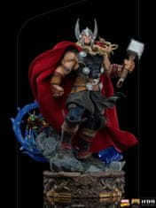 Iron Studios Iron Studios - socha Marvel - Thor Unleashed Deluxe, měřítko 1:10 - 28 cm