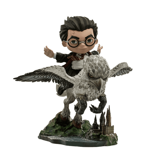 Iron Studios Iron Studios Figurka Harry Potter - Harry Potter and Buckbeak - 16,5 cm