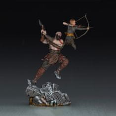 Iron Studios Iron Studios socha God of War - Kratos and Atreus, měřítko 1:10 - 34 cm