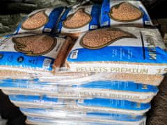 Kaxl Pelety dřevěné Premium Pellets A1, 53ks pytlů - 795kg EXPOL TRADE EL-PEL-53