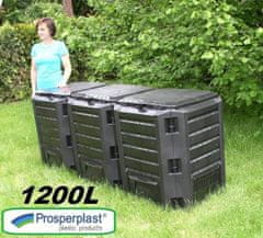 Kaxl Plastový kompostér 1200l, černý MODULE COMPOGREEN IKSM1200C