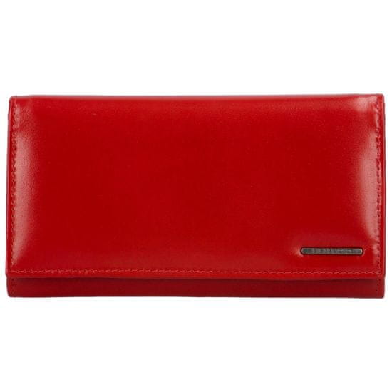Bellugio Trendy velká dámská peněženka Bellugio Kaprissa, červená