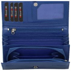 Bellugio Trendy velká dámská peněženka Bellugio Loprina, modrá