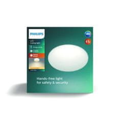 Philips LED Stropní svítidlo Philips Shan CL253 12W 1000lm bílé 2700K s mikrovlnným čidlem pohybu