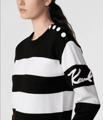 Karl Lagerfeld PARIS dámský sver BOLD STRIPE L