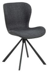 Intesi Otočná židle Batilda-A1 tmavě šedá