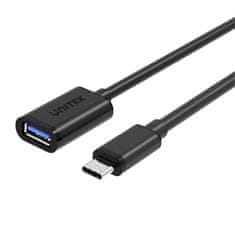shumee UNITEK ADAPTÉR USB TYP-C - USB A, M/F, 0,15M