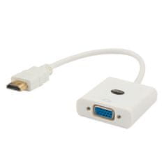 shumee Adaptér SAVIO cl-27 (HDMI M - D-Sub (VGA) F; 0,10 m; bílá)