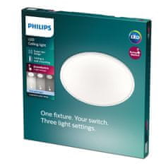 Philips LED Stropní svítidlo Philips Clear SceneSwitch bílé CL550 8718699680992 18W 1700lm stmívatelné 4000K