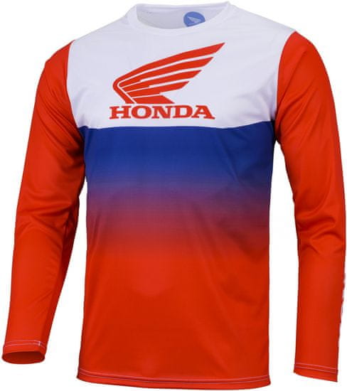 Honda dres MX 23 modro-bílo-červený