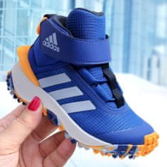 Adidas boty dětský zimní Fortatrial El K fleecem podšitý outdoor IG7264