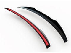 Maxton Design prodloužení spoileru pro Kia Stinger GT, černý lesklý plast ABS